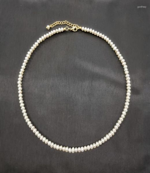 chains 4mm white freshwater pearl necklace 14k gold filled adjustable chain pearls beaded exquisite choker collier perles perlas w2468906, Silver
chains 4mm white freshwater pearl necklace 14k gold filled adjustable chain pearls beaded exquisite choker collier perles perlas w2468906, Silver