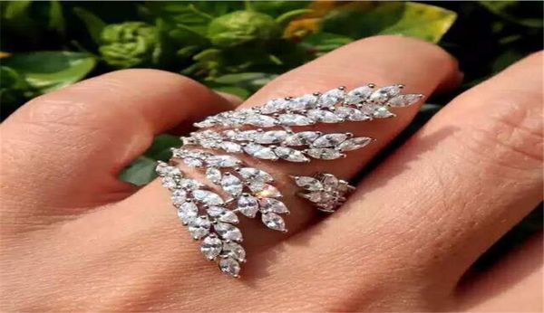choucong brand luxury jewelry 925 sterling silver full marquise cut white z cz diamond gemstones eternity open women wedding a1688632, Slivery;golden
choucong brand luxury jewelry 925 sterling silver full marquise cut white z cz diamond gemstones eternity open women wedding a1688632, Slivery;golden