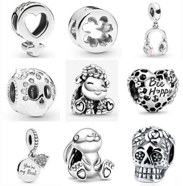 925 silver fit charm 925 bracelet rabbit be happly sheep skull clover diy charms set pendant diy fine beads jewelry5397612, Bronze;silver
925 silver fit charm 925 bracelet rabbit be happly sheep skull clover diy charms set pendant diy fine beads jewelry5397612, Bronze;silver