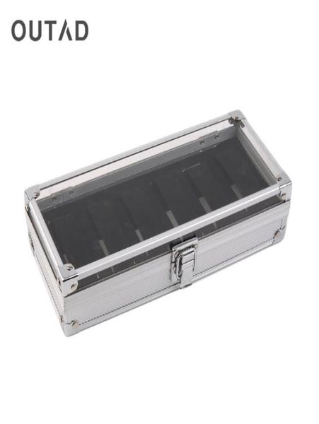 outad fashion 6 grid slots watches display storage square box case aluminium watches boxes jewelry decoration case gift4096404, Black;blue
outad fashion 6 grid slots watches display storage square box case aluminium watches boxes jewelry decoration case gift4096404, Black;blue