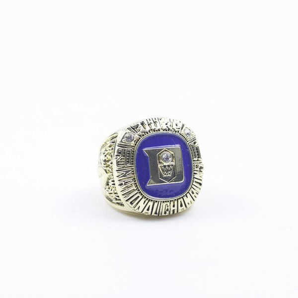 2001 ncaa duke blue magic university basketball champion ring university ring, Golden;silver
2001 ncaa duke blue magic university basketball champion ring university ring, Golden;silver
