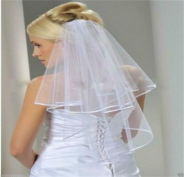 the new white and rice white bridal veil layer 2 satin sideband comb studio pography wedding dress accessories1240718, Black
the new white and rice white bridal veil layer 2 satin sideband comb studio pography wedding dress accessories1240718, Black