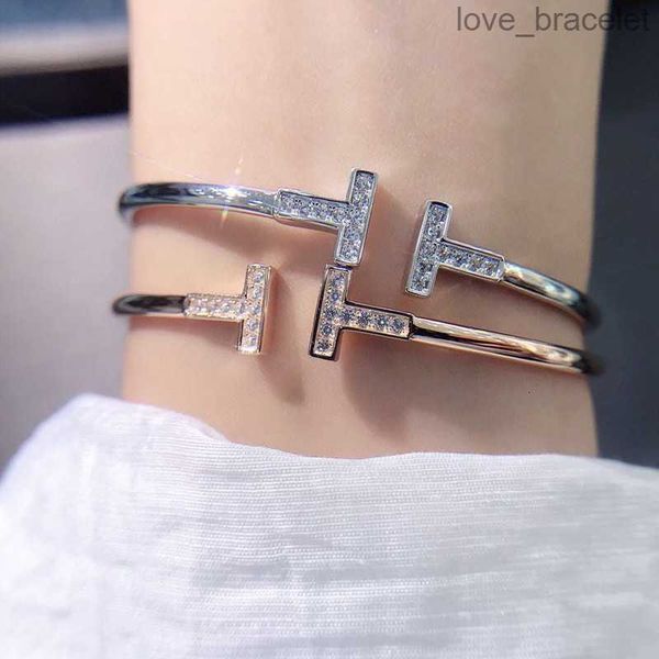 korean version double t letter opening micro diamond bracelet unique design bracelets jewelry accessories xb068, Black
korean version double t letter opening micro diamond bracelet unique design bracelets jewelry accessories xb068, Black