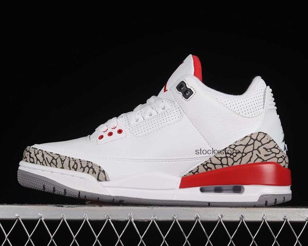 3 jumpman katrina basketball shoes 3s white/cement grey/black-fire red outdoor sports sneakers with box
3 jumpman katrina basketball shoes 3s white/cement grey/black-fire red outdoor sports sneakers with box