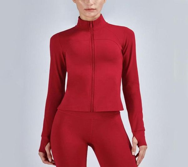 running jackets athletic gym yoga jacket cropped sport women zip up workout sportswear nuls air soft wear5879065, Black;red
running jackets athletic gym yoga jacket cropped sport women zip up workout sportswear nuls air soft wear5879065, Black;red
