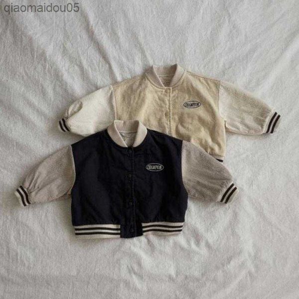 toddler boy cool jacket kids patchwork baseball jerseys fashion hip hop outwear coat girls cotton new coats l230712, Blue;gray
toddler boy cool jacket kids patchwork baseball jerseys fashion hip hop outwear coat girls cotton new coats l230712, Blue;gray