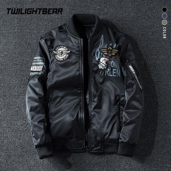 men's jackets mens bomber jacket coat male reversible embroidery oversized casual streetwear men clothing 7xl ayb3 230719, Black;brown
men's jackets mens bomber jacket coat male reversible embroidery oversized casual streetwear men clothing 7xl ayb3 230719, Black;brown