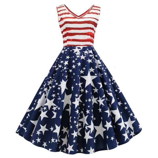item title united states independence day retro womens v neck sleeveless striped star print dress, Black;gray
item title united states independence day retro womens v neck sleeveless striped star print dress, Black;gray