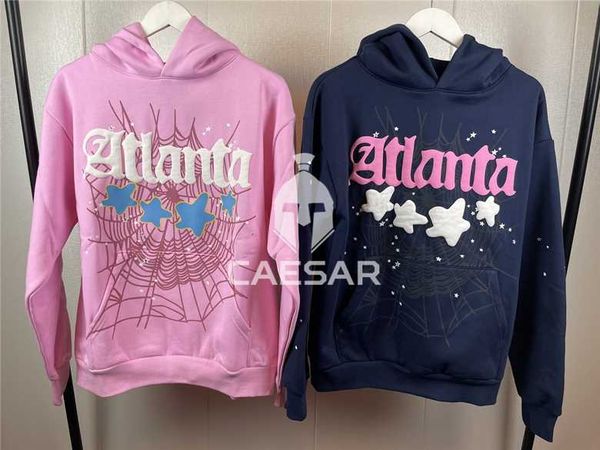 sweatshirts spot sp5der spider web atlanta foam light pink navy hoodie sweatshirt, Black
sweatshirts spot sp5der spider web atlanta foam light pink navy hoodie sweatshirt, Black