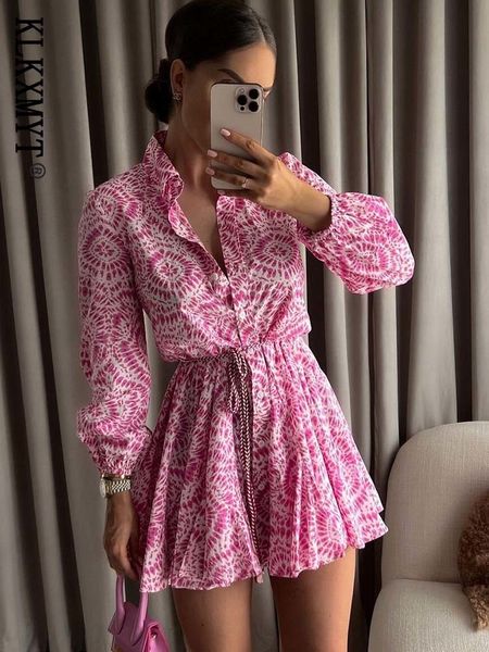 basic casual dresses klkxmyt traf summer dres vintage floral print ruffles mini shirt female chic breasted lace up sashes vestidos 230720, Black;gray
basic casual dresses klkxmyt traf summer dres vintage floral print ruffles mini shirt female chic breasted lace up sashes vestidos 230720, Black;gray