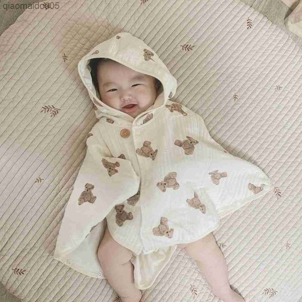 2022 spring autumn baby coats hoodied capes bear cartoon outfits for newborn infants clothing l230712, Blue;gray
2022 spring autumn baby coats hoodied capes bear cartoon outfits for newborn infants clothing l230712, Blue;gray