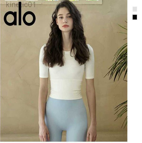 desginer alo yoga t shirt 2023 spring/summer suit short sleeve tight fit sports fitness suit round fit t-shirt women's daily top, White
desginer alo yoga t shirt 2023 spring/summer suit short sleeve tight fit sports fitness suit round fit t-shirt women's daily top, White