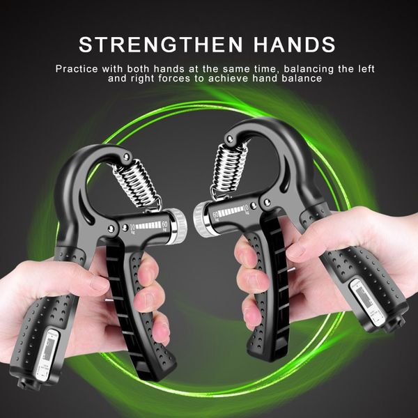 10-60kg adjustable heavy gripper fitness hand exerciser grip fatgrip wrist increase strength spring finger pinch carpal expander
10-60kg adjustable heavy gripper fitness hand exerciser grip fatgrip wrist increase strength spring finger pinch carpal expander