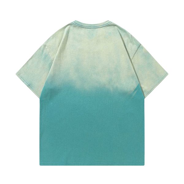 2023 new color block round neck loose t-shirt summer men's china-chic casual versatile gradient design lovers' short sleeves, White;black
2023 new color block round neck loose t-shirt summer men's china-chic casual versatile gradient design lovers' short sleeves, White;black