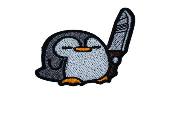 knife penguin sewing notions embroidery iron on patches cartoon design for kids clothing shirts hats custom patch4205315, Black
knife penguin sewing notions embroidery iron on patches cartoon design for kids clothing shirts hats custom patch4205315, Black
