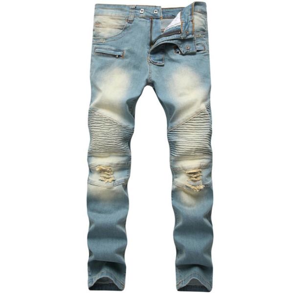 2019 old cow motorcycle jeans leisure mens pants of locomotive riding motorcycle pants biker denim trousers2408970, Blue
2019 old cow motorcycle jeans leisure mens pants of locomotive riding motorcycle pants biker denim trousers2408970, Blue