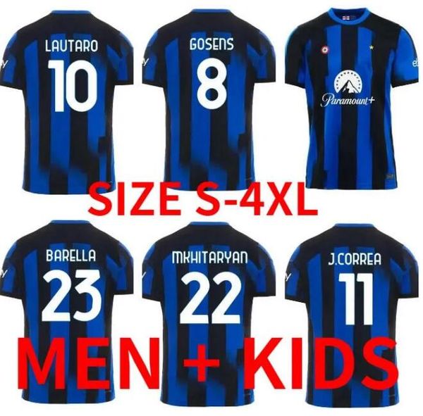 2023 2024 lautaro lukaku 3rd soccer jerseys inter milans dzeko inters barella j. correa 22 23 24 football shirt calhanoglu gagliardini men k, Black;yellow
2023 2024 lautaro lukaku 3rd soccer jerseys inter milans dzeko inters barella j. correa 22 23 24 football shirt calhanoglu gagliardini men k, Black;yellow