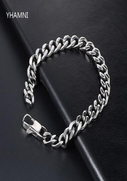 8mm men039s bracelets stainless steel curb cuban link chain silver color white gold bracelet men women jewelry gift 1721cm hb39016935, Golden;silver
8mm men039s bracelets stainless steel curb cuban link chain silver color white gold bracelet men women jewelry gift 1721cm hb39016935, Golden;silver