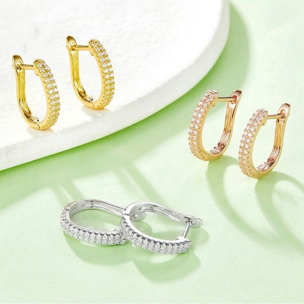anti-allergic 925 sterling silver moissanite diamond earrings hoops for girls women for party wedding gift, Golden;silver
anti-allergic 925 sterling silver moissanite diamond earrings hoops for girls women for party wedding gift, Golden;silver