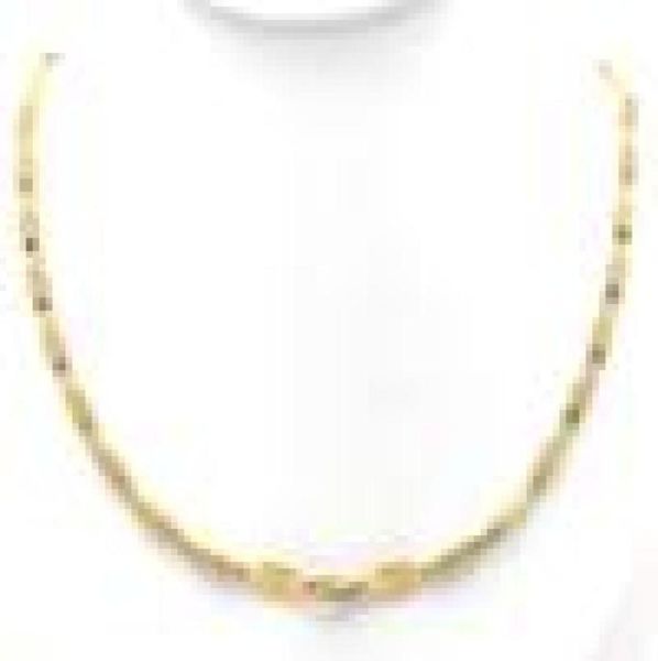 18 k yellow gold stamp link pendant accessories flat chain solid necklace mens womens gift 550 long 3mm6898473, Silver
18 k yellow gold stamp link pendant accessories flat chain solid necklace mens womens gift 550 long 3mm6898473, Silver