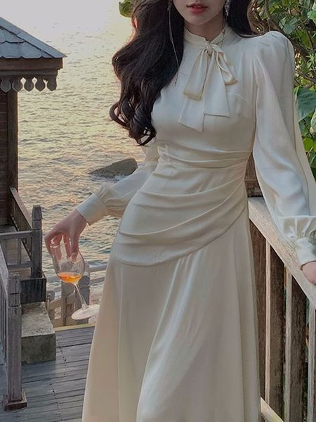 basic casual dresses satin for women long sleeve streetwear french style dress office lady print midi zipper 2023 spring summer 230719, Black;gray
basic casual dresses satin for women long sleeve streetwear french style dress office lady print midi zipper 2023 spring summer 230719, Black;gray