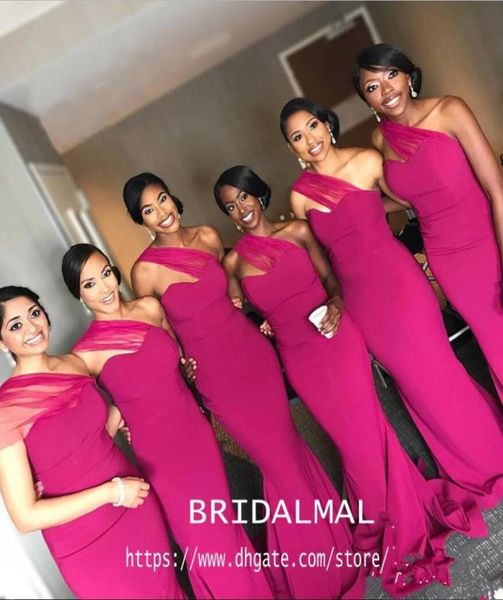 fuchsia one shoulder mermaid bridesmaid dresses 2020 african sheath wedding guest dresses long formal party gowns maid of hon4932169, White;pink
fuchsia one shoulder mermaid bridesmaid dresses 2020 african sheath wedding guest dresses long formal party gowns maid of hon4932169, White;pink
