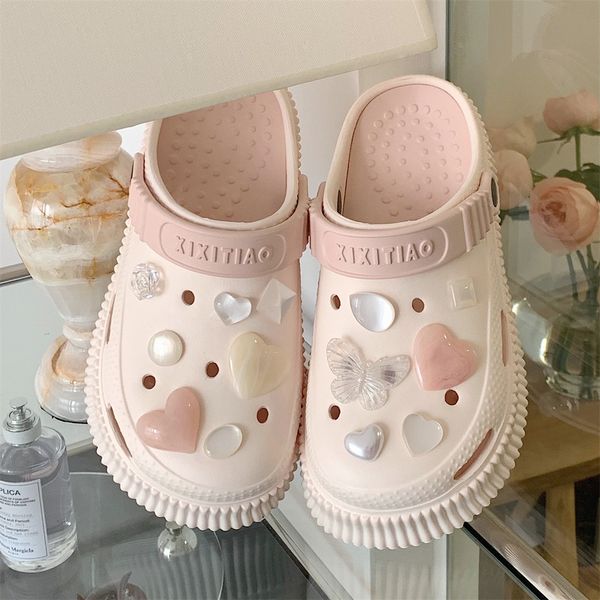 sandals women's garden shoes cute diamond hole sandals women's growth diy hollow shoes summer thick sole slippers 230719, Black
sandals women's garden shoes cute diamond hole sandals women's growth diy hollow shoes summer thick sole slippers 230719, Black