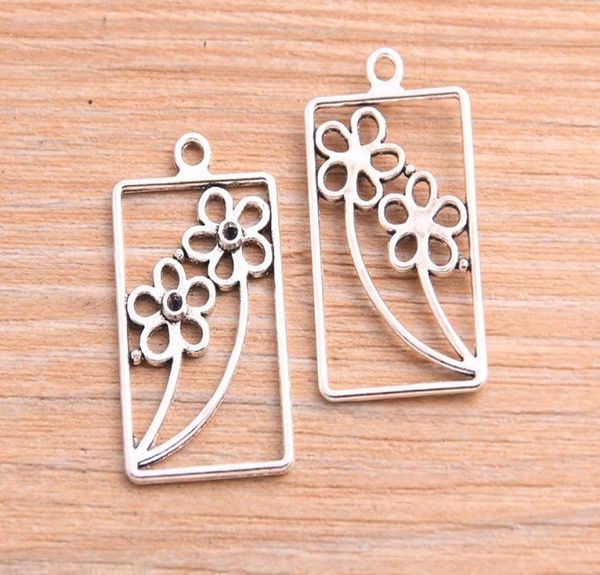 100pcslot tibetan silver alloy flower charms pendant for jewelry making 19x34mm9565405, Bronze;silver
100pcslot tibetan silver alloy flower charms pendant for jewelry making 19x34mm9565405, Bronze;silver
