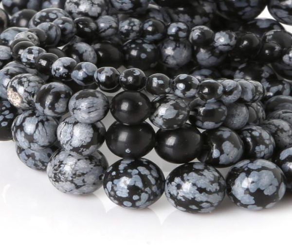 8mm snowflake obsidian loose beads round 4 6 8 10mm natural stone beads for jewelry making diy bead bracelet necklace 413934, Black
8mm snowflake obsidian loose beads round 4 6 8 10mm natural stone beads for jewelry making diy bead bracelet necklace 413934, Black