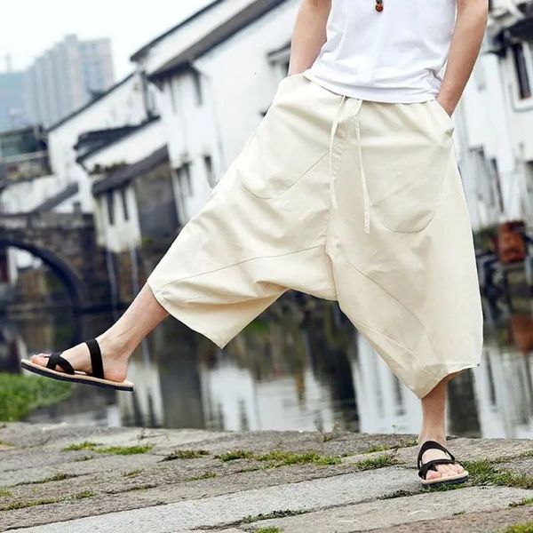 men's pants japanese style wide leg silid men kung fu large size baggy yoga drop crotch streetwear harem trousers 230720, Black
men's pants japanese style wide leg silid men kung fu large size baggy yoga drop crotch streetwear harem trousers 230720, Black