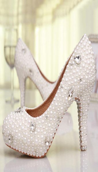 fahion handmad 3 inches high heel platform wedding shoes elegant pearl bridal shoes white genuine leather women prom pumps4629763, Black
fahion handmad 3 inches high heel platform wedding shoes elegant pearl bridal shoes white genuine leather women prom pumps4629763, Black