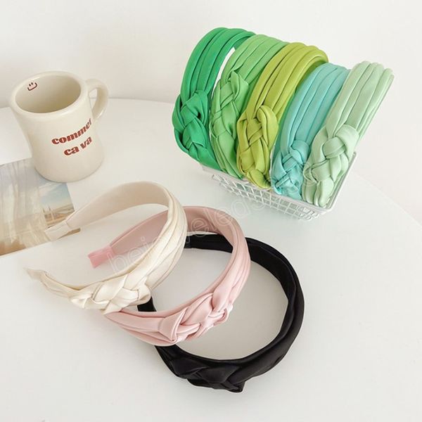new fashion women headband solid color braided hairband multi-layered turban hair accessories wholesale, Silver
new fashion women headband solid color braided hairband multi-layered turban hair accessories wholesale, Silver
