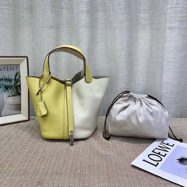 luxury picotin lock bag new 2023 layer cow leather togo color matching 18 vegetable basket silver buckle women's bag fashion handbag bu
luxury picotin lock bag new 2023 layer cow leather togo color matching 18 vegetable basket silver buckle women's bag fashion handbag bu
