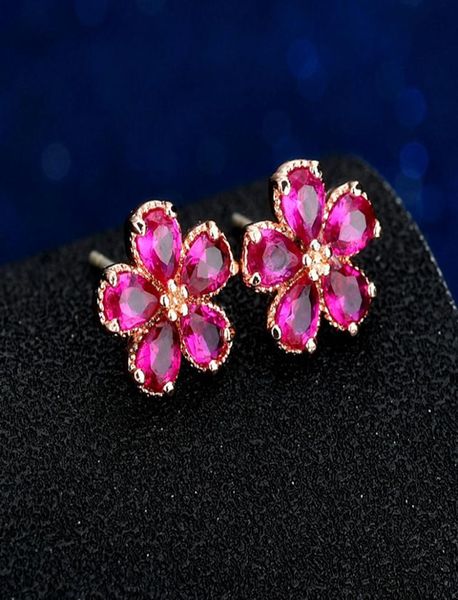 new red flower stud earings for girls summer daily wearing wedding party bijoux accessories rose gold plated piercing earring jewe1891890, Golden;silver
new red flower stud earings for girls summer daily wearing wedding party bijoux accessories rose gold plated piercing earring jewe1891890, Golden;silver