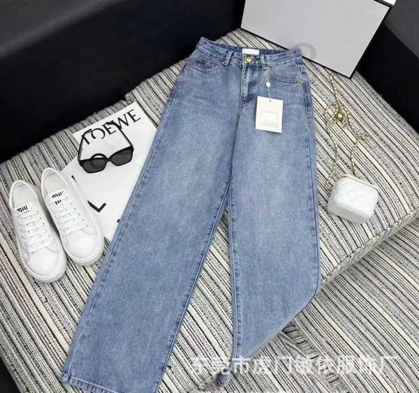 women's jeans designer 23 spring/summer new letter printing high waist slim casual wide leg goqt, Blue
women's jeans designer 23 spring/summer new letter printing high waist slim casual wide leg goqt, Blue