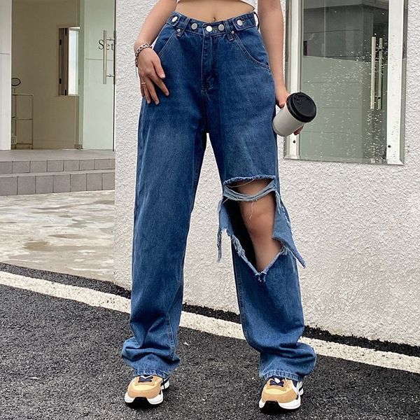 women s jeans y2k vintage ripped high rise summer street style spice girl fashion casual solid color straight wide leg trousers 230720, Blue
women s jeans y2k vintage ripped high rise summer street style spice girl fashion casual solid color straight wide leg trousers 230720, Blue