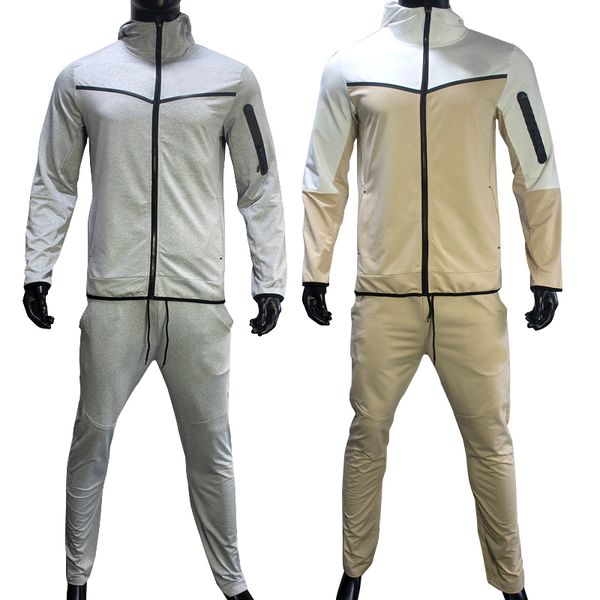 mens tracksuit tech fleece suits designer black white grey solid against color autumn winter two-piece with women's long sleeve hoodie, Gray
mens tracksuit tech fleece suits designer black white grey solid against color autumn winter two-piece with women's long sleeve hoodie, Gray