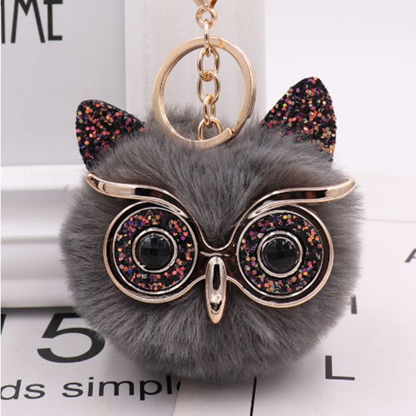 2pieces owl shape plush keychain ball pendant bag pendant car pendant wholesale and retail, Silver
2pieces owl shape plush keychain ball pendant bag pendant car pendant wholesale and retail, Silver