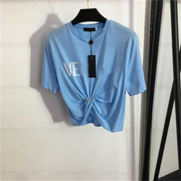luxurys designer t shirt lady crop medusa pin tie waist cinching short sleeve tshirt summer designers clothes women 10 kinds of choice, White
luxurys designer t shirt lady crop medusa pin tie waist cinching short sleeve tshirt summer designers clothes women 10 kinds of choice, White