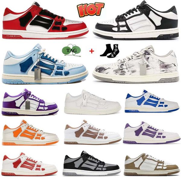 designer shoes athletic skel bones runner women men sports retro amiri sneakers skel low casual shoes genuine leather lace up amiris trainer
designer shoes athletic skel bones runner women men sports retro amiri sneakers skel low casual shoes genuine leather lace up amiris trainer