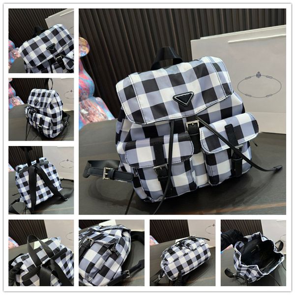 nylon plaid pattern backpack designer drawstring ruck bags canvas double shoulder bag women multi pockets coin purse wallets
nylon plaid pattern backpack designer drawstring ruck bags canvas double shoulder bag women multi pockets coin purse wallets