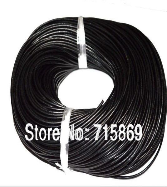 ship jewelry diy 100 meters 2mm black round genuine leather cord necklace bracelet real cord1714775, White;red
ship jewelry diy 100 meters 2mm black round genuine leather cord necklace bracelet real cord1714775, White;red