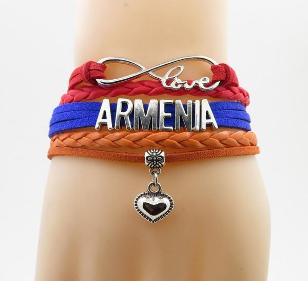 love armenia national flag bracelet heart charm armenia flag leather bracelets bangle for woman and man jewelry gift7813005, Golden;silver
love armenia national flag bracelet heart charm armenia flag leather bracelets bangle for woman and man jewelry gift7813005, Golden;silver