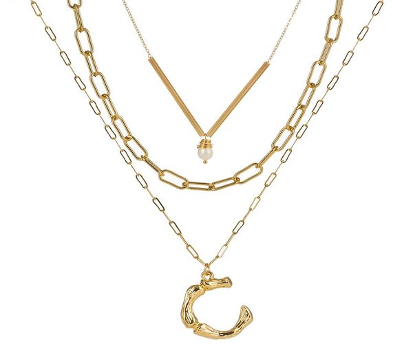 wholedesigner necklace jewelry pendant gold plated necklace 26 letters multi layers necklaces women choker with natural stone6062164, Silver
wholedesigner necklace jewelry pendant gold plated necklace 26 letters multi layers necklaces women choker with natural stone6062164, Silver