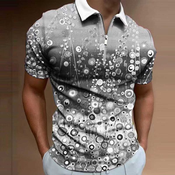 men's t-shirts mens spring summer floral turn-down collar shirts casual short sleeve zipper lapel collar fashion t-shirt for l230720, White;black
men's t-shirts mens spring summer floral turn-down collar shirts casual short sleeve zipper lapel collar fashion t-shirt for l230720, White;black
