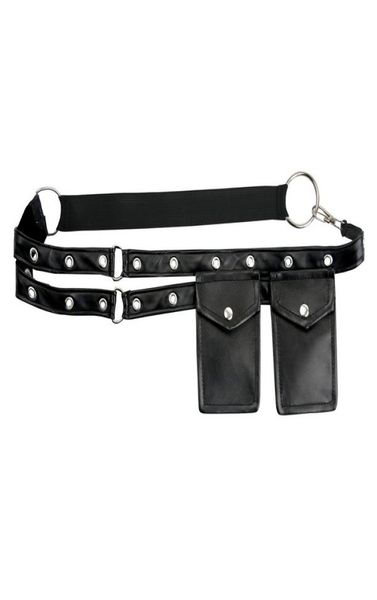 black leather men women mini pouch waist pocket belt bag burlesque outfits gothic steampunk clothing corset accessor2483291, Silver
black leather men women mini pouch waist pocket belt bag burlesque outfits gothic steampunk clothing corset accessor2483291, Silver