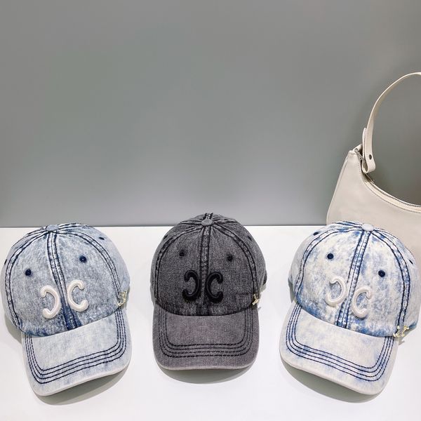 2023 fashion designer baseball cap denim cap men's and women's luxury ball cap retro simple style 6 letters design exquisite workm, Blue;gray
2023 fashion designer baseball cap denim cap men's and women's luxury ball cap retro simple style 6 letters design exquisite workm, Blue;gray