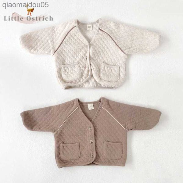 newborn baby girl boy cotton cardigan spring autumn toddler child long sleeve coat solid color pocket jacket baby clothes 3m-2y l230712, Blue;gray
newborn baby girl boy cotton cardigan spring autumn toddler child long sleeve coat solid color pocket jacket baby clothes 3m-2y l230712, Blue;gray