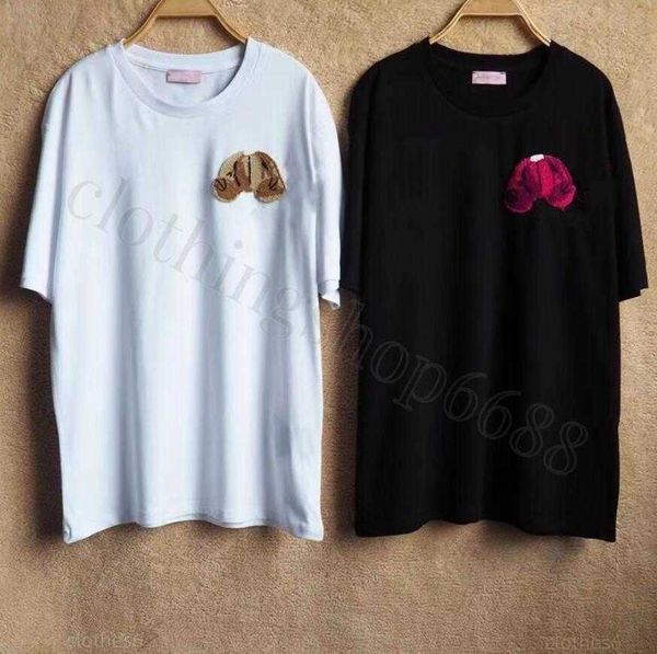 mens t shirts embroidery fashion man t-shirt cotton casual tees short sleeve luxury hip hop streetwear tshirts plus size s-xl, White;black
mens t shirts embroidery fashion man t-shirt cotton casual tees short sleeve luxury hip hop streetwear tshirts plus size s-xl, White;black