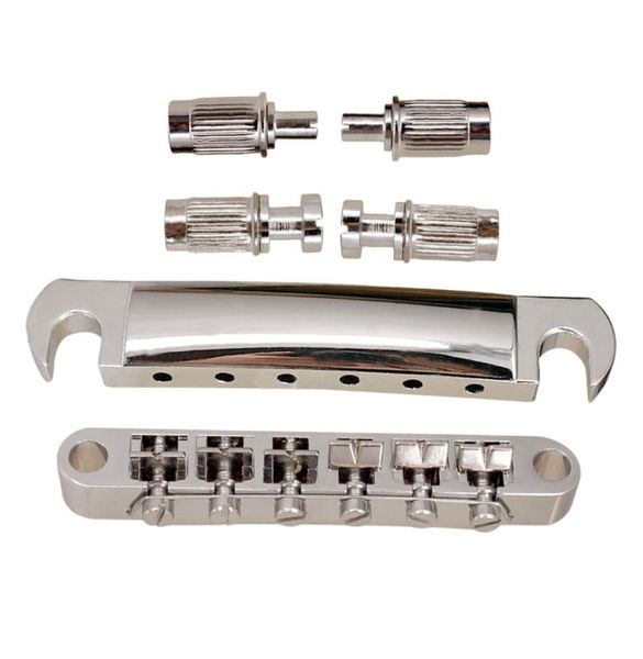 1 set guitar saddle bridge tailpiece silver for gibson lpepi electric guitar parts bridge3037355
1 set guitar saddle bridge tailpiece silver for gibson lpepi electric guitar parts bridge3037355